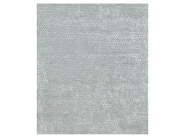 BENNY SILVER - Rectangular handmade wool rug by Edition Bougainville - view 2